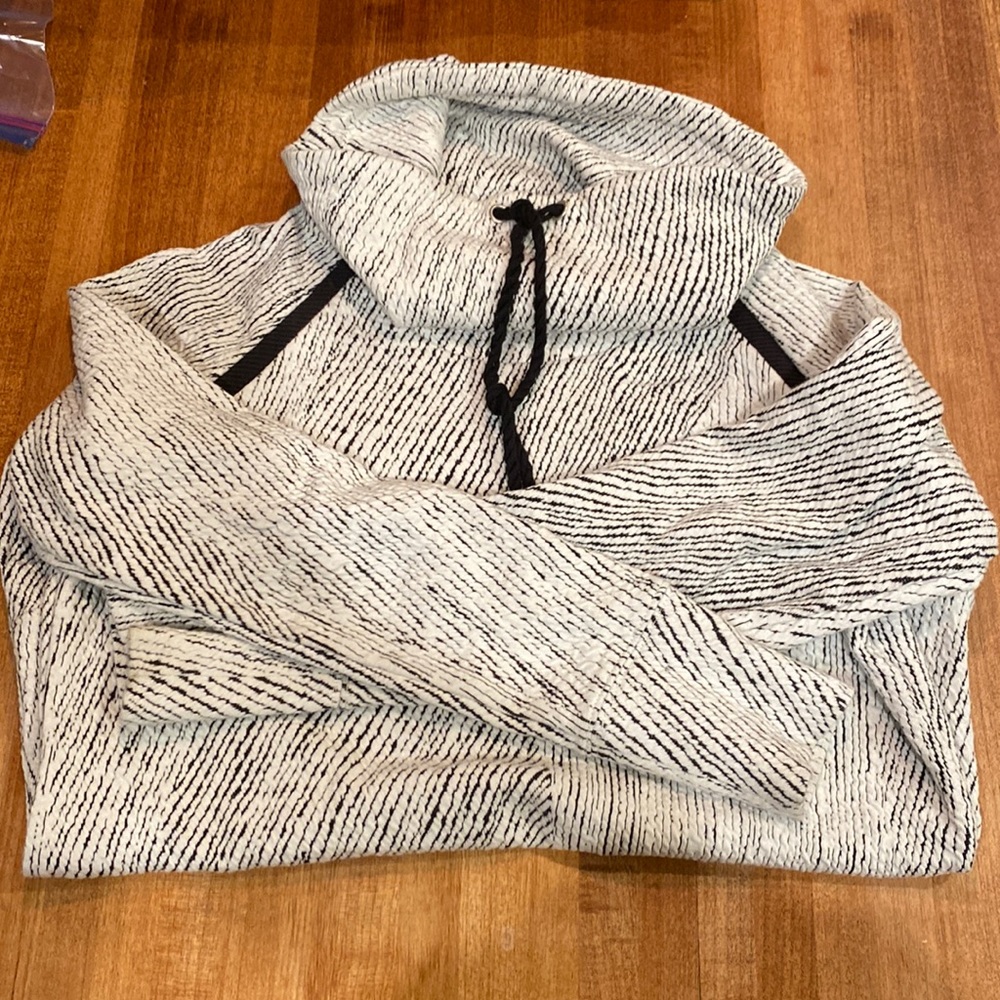 Cowl neck sweatshirt size small